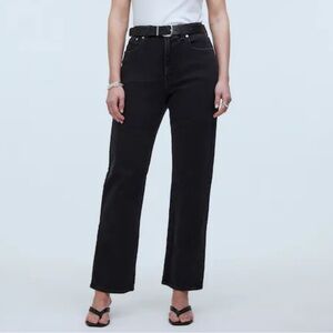 Madewell Curvy '90s Straight Jean in Belmere Wash